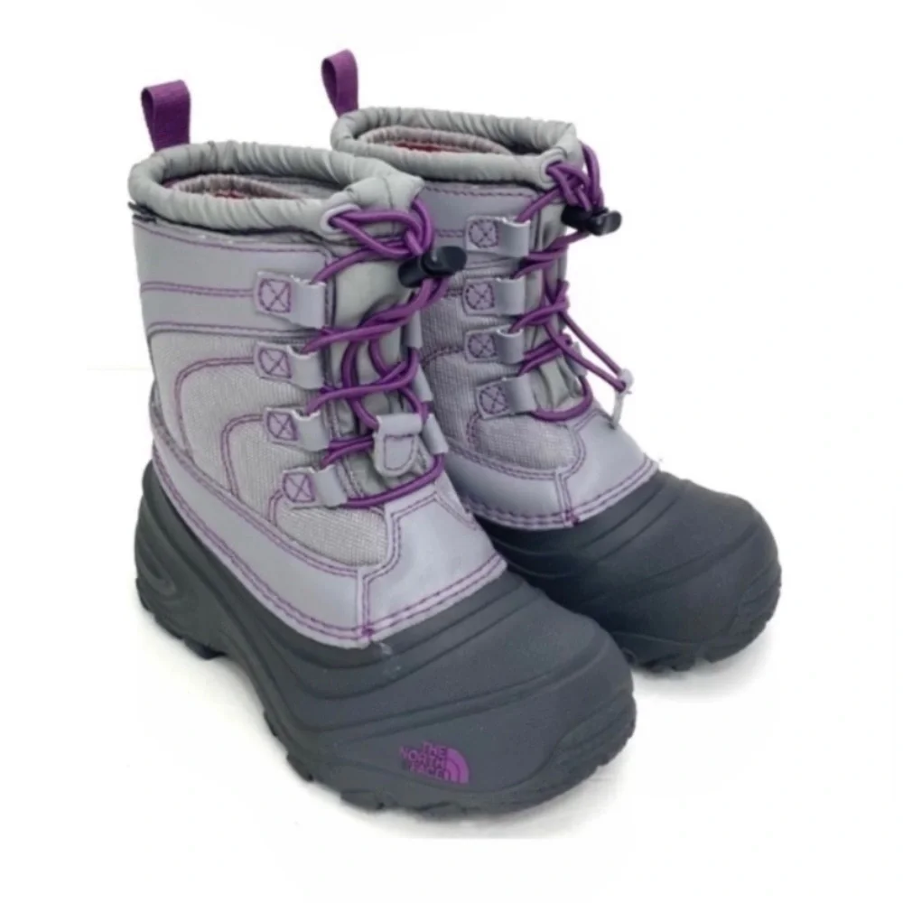 THE North Face Youth Alpenglow IV Snow Winter Boot ThermaFelt Lined NF0A2T5P